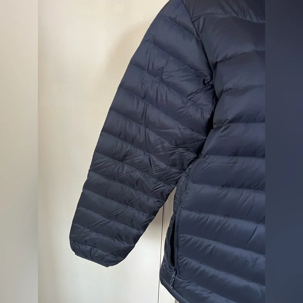 NWT Levi’s Men’s Devin Down Packable Puffer Jacket in Bungee Cord Brown Size M